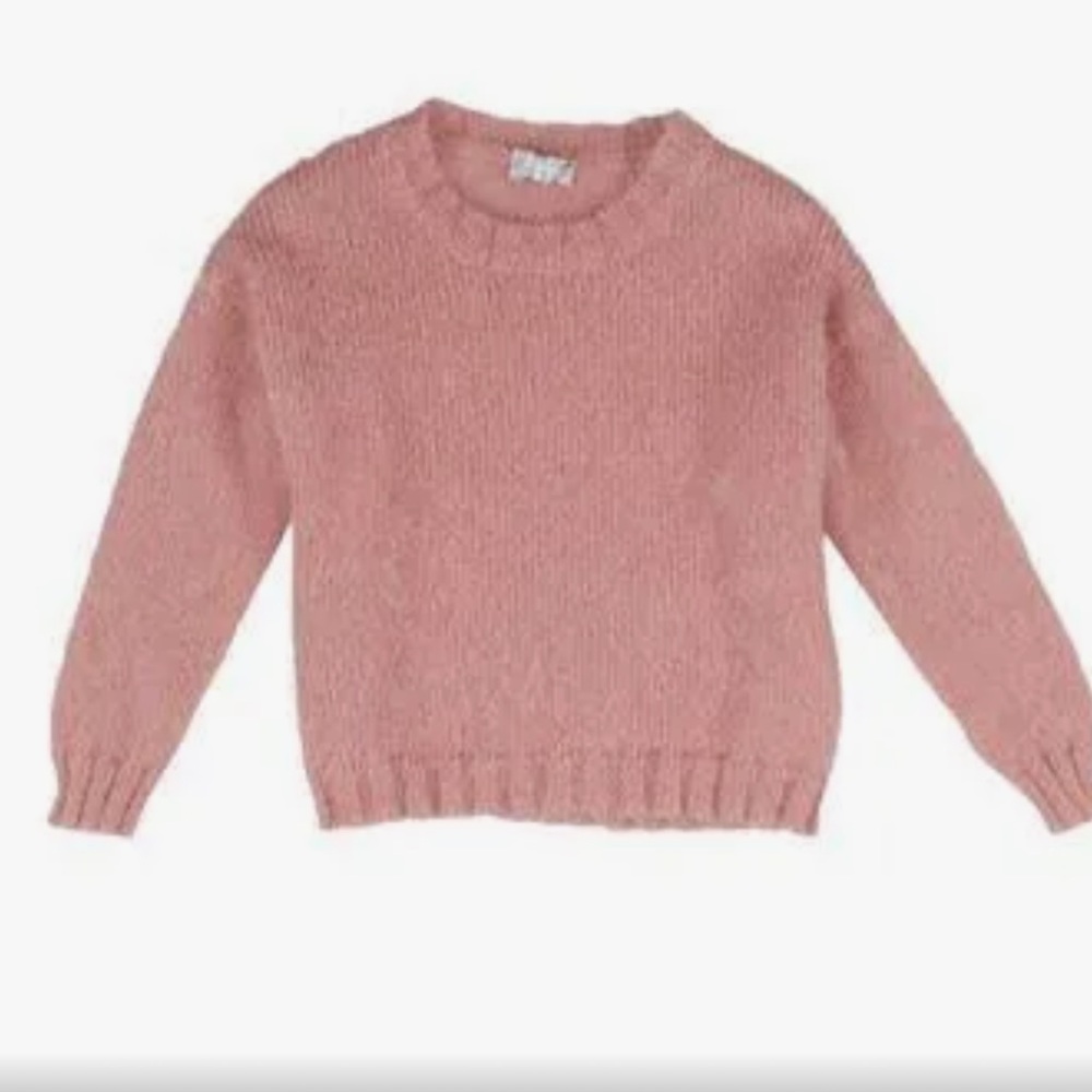 Il Gufo Pink Knit Sweater
